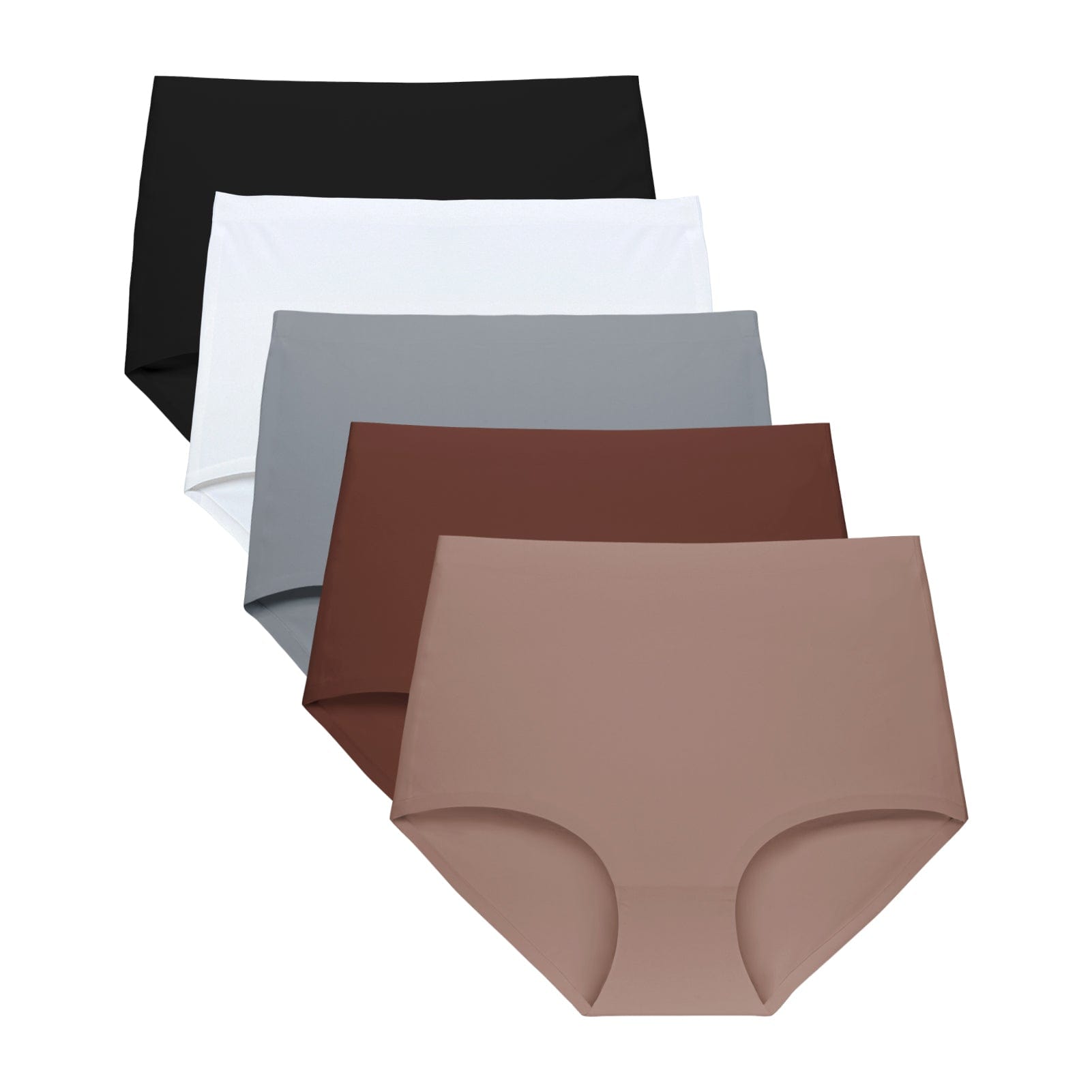 Women No Show High Waist Underwear