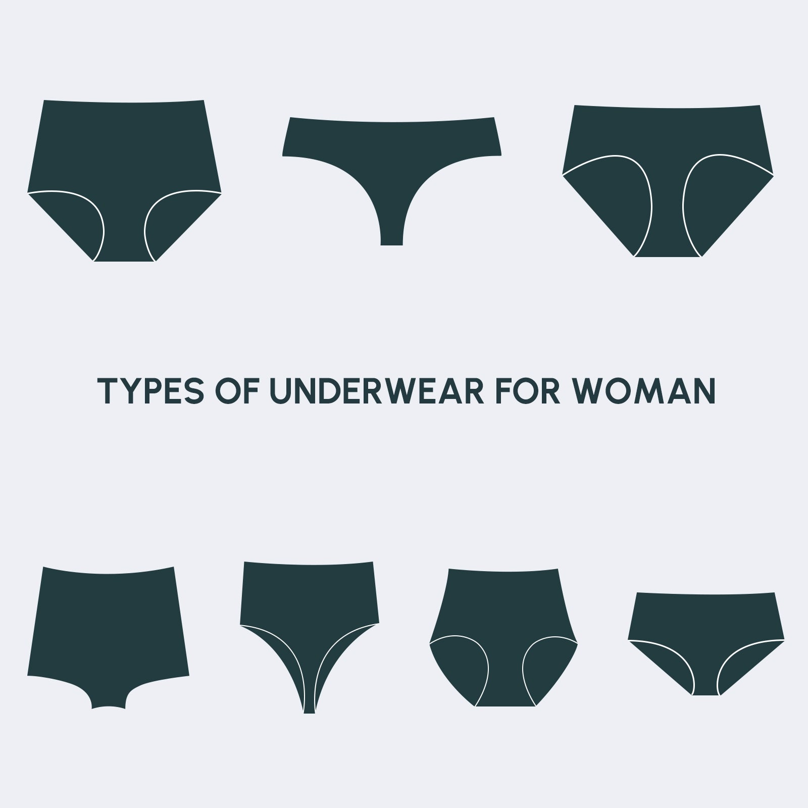 7 Essential Types of Underwear for Every Woman