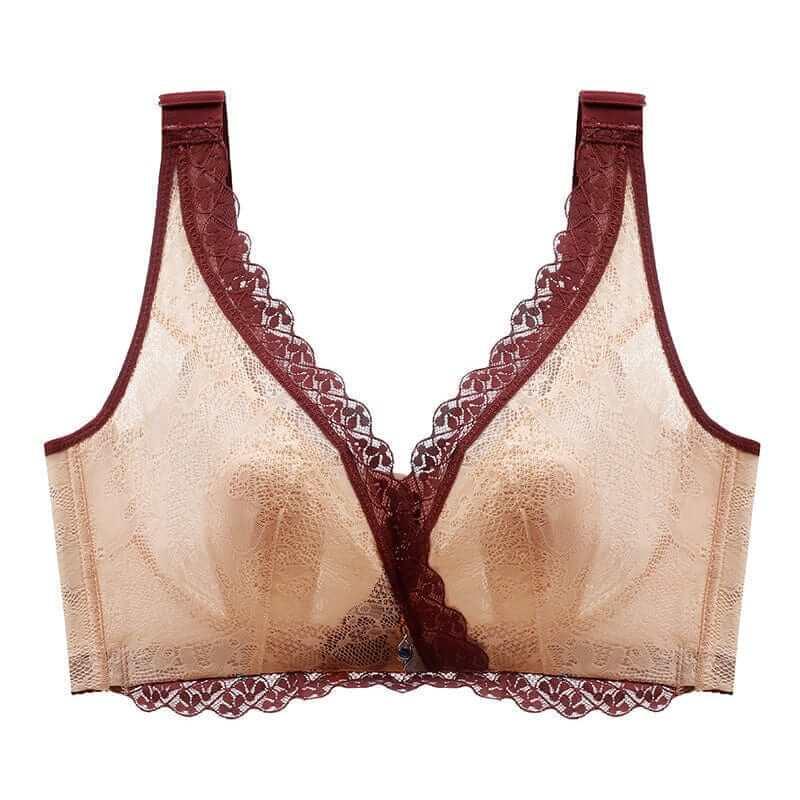 Full Coverage Wireless Lace Bra FallSweet