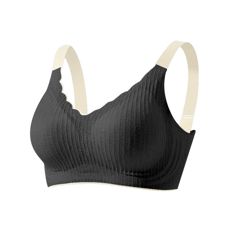 FallSweet Black / M FallSweet Sexy Plus Size Lace Seamless Bra