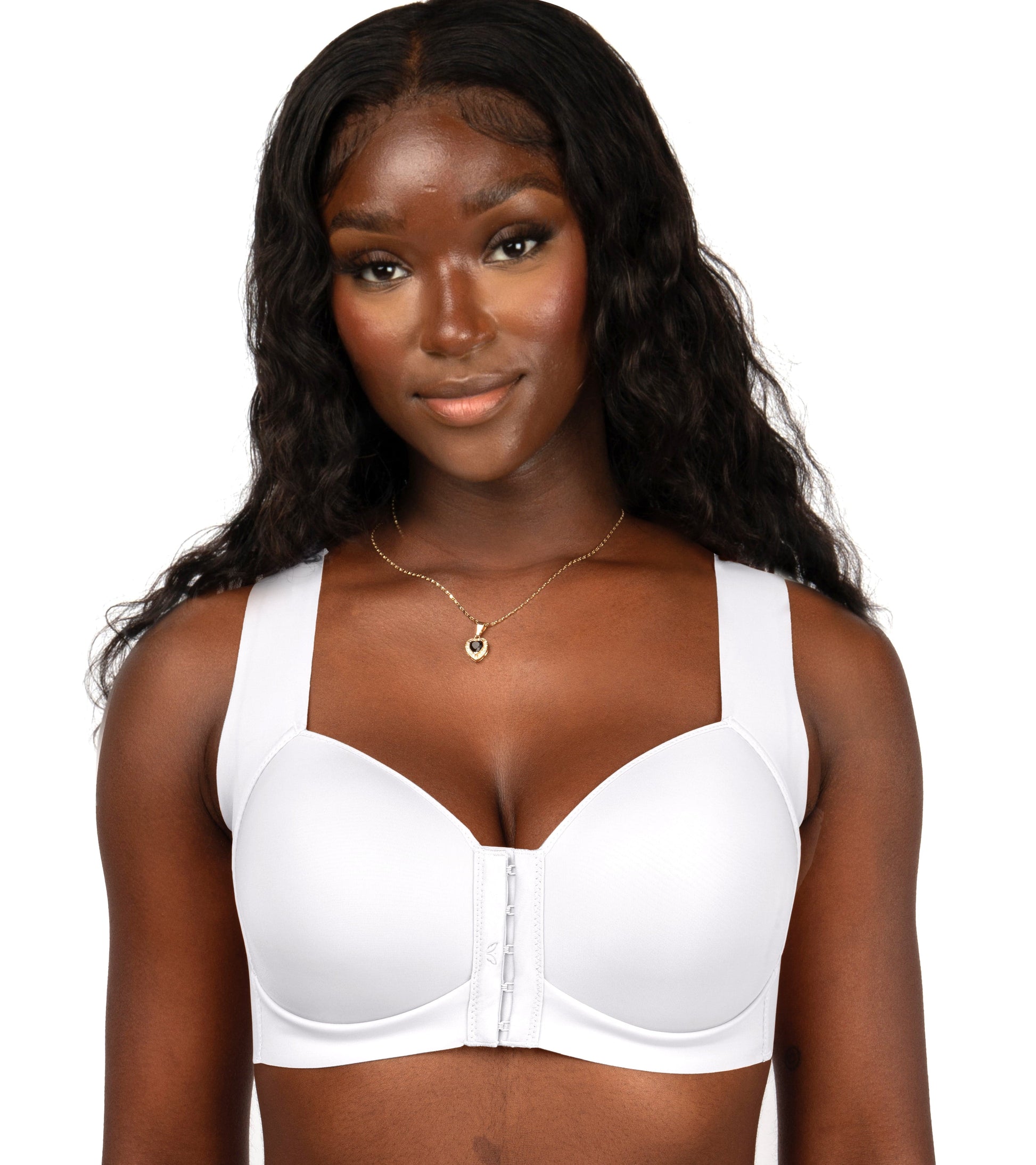 FallSweet Bra Wireless Bras White / 34 / B Post-Surgery Front Closure T-Shirt Bra