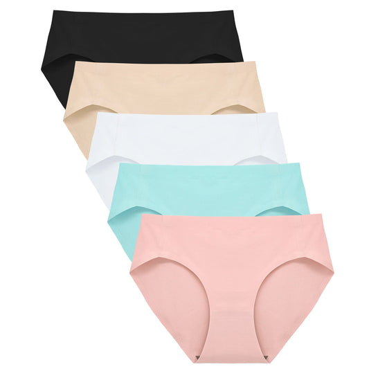 FallSweet Mix 1 (5 pack) / S High Cut Seamless No Show Brief Panties