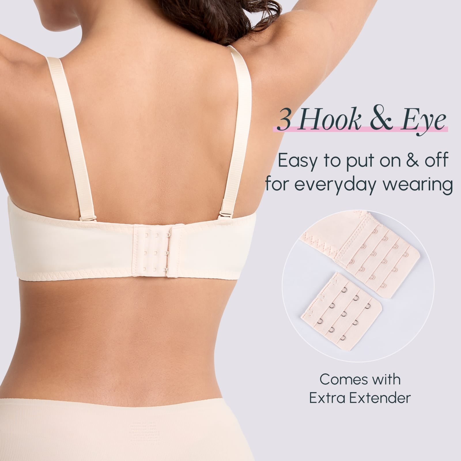 FallSweet Push up Bras "Add Two Cups" Lace Wirefree Push Up Bra For Women