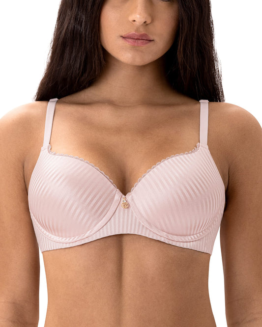FallSweet Push up Bras Fallsweet Lightly Lined Underwire Full Coverage Bra Everyday T-Shirt Bra