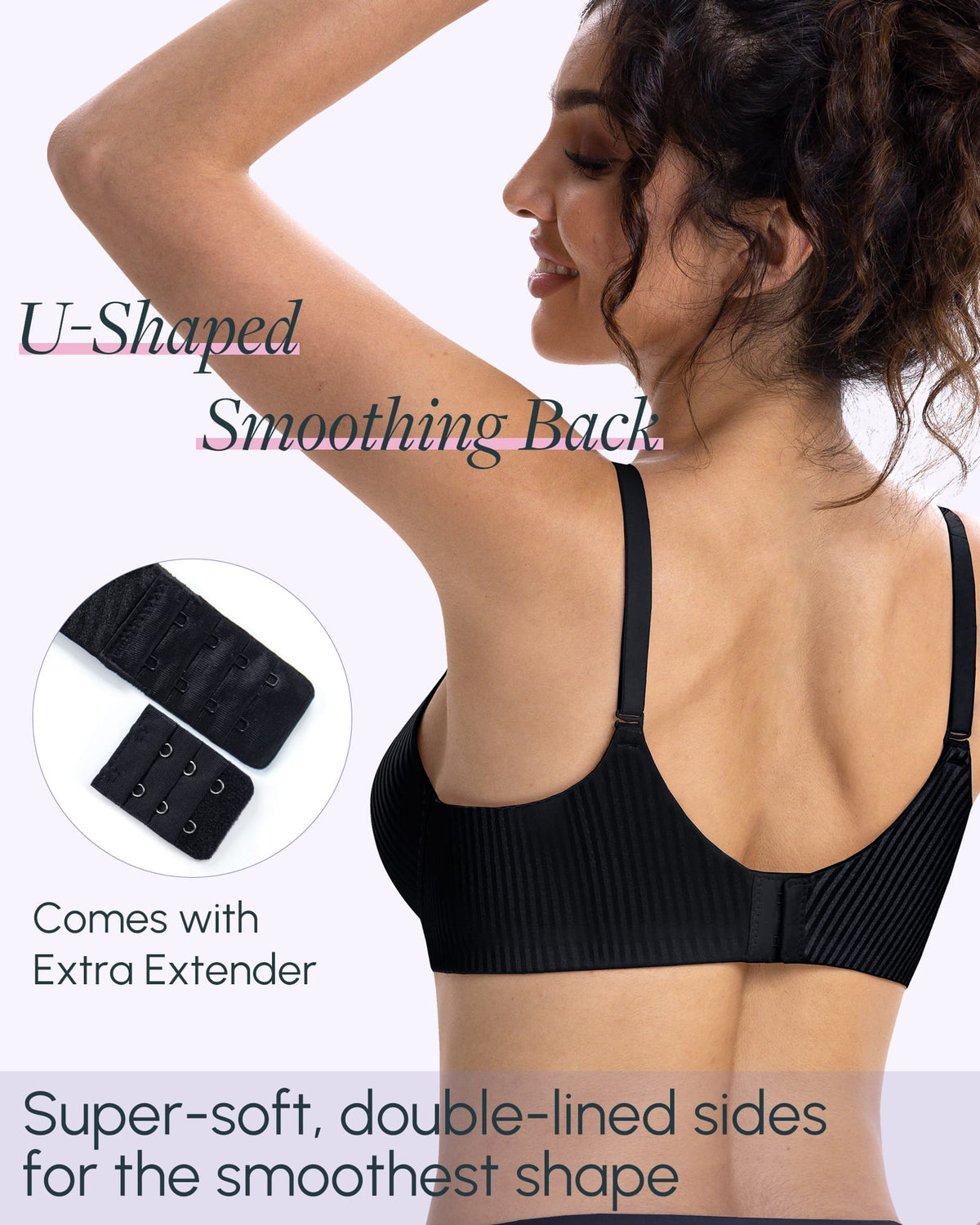 FallSweet Push up Bras Fallsweet Lightly Lined Underwire Full Coverage Bra Everyday T-Shirt Bra