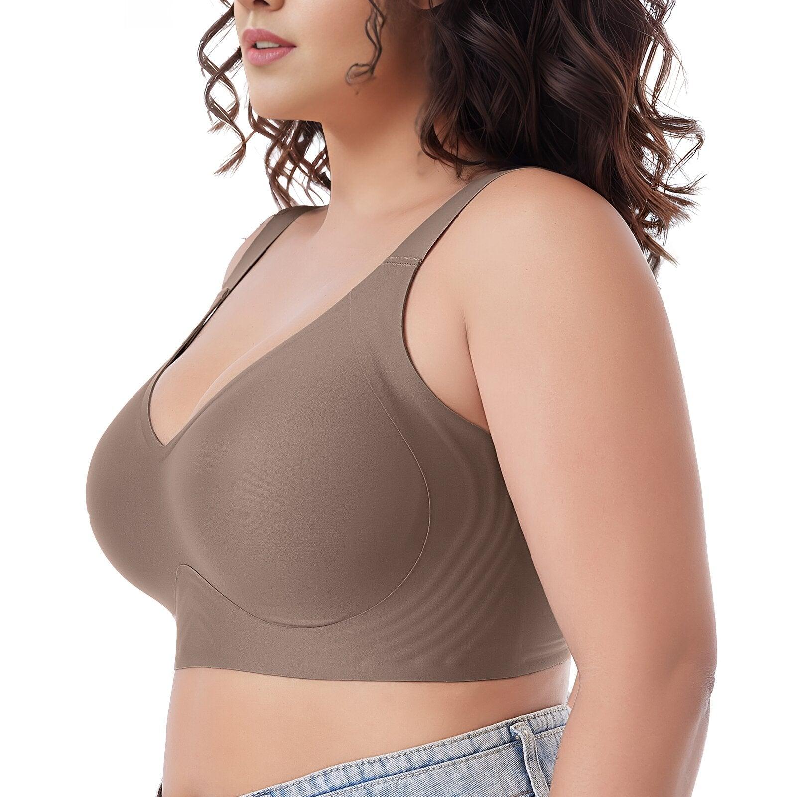 FallSweet Wireless Bras "Feel like not wearing one" Seamless Full Coverage Padded Wireless Bra