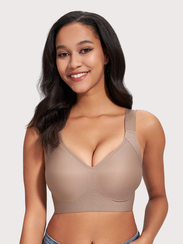 FallSweet Wireless Bras "Feel like not wearing one" Seamless Full Coverage Padded Wireless Bra