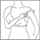 how to wear bra step 1