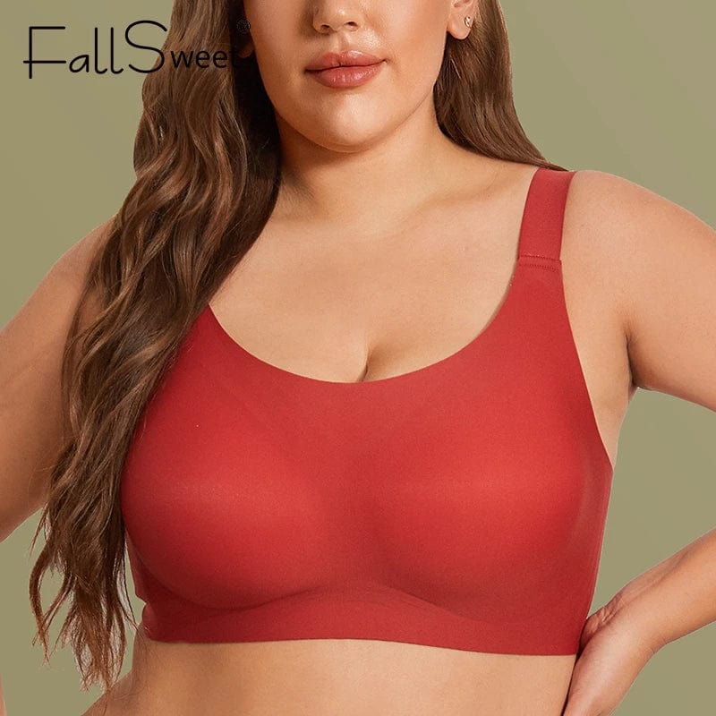 FallSweet Red Full Coverage Stretch Everyday Bra