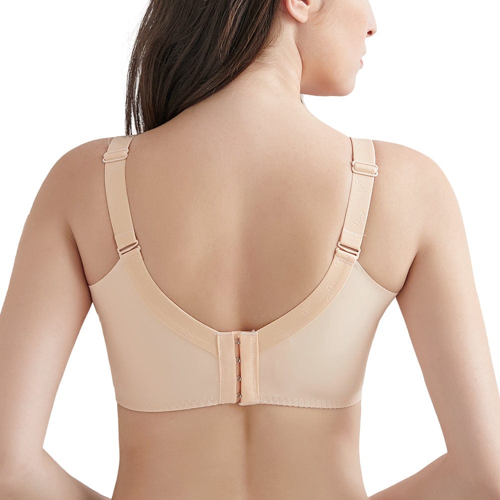 Back of FallSweet Beige Redefines Comfort Push Up Underwire Lace bra