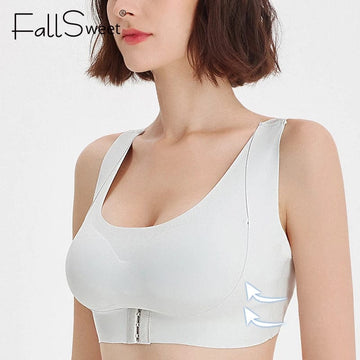 side of FallSweet "The V-shaped back" Front Closure Bra