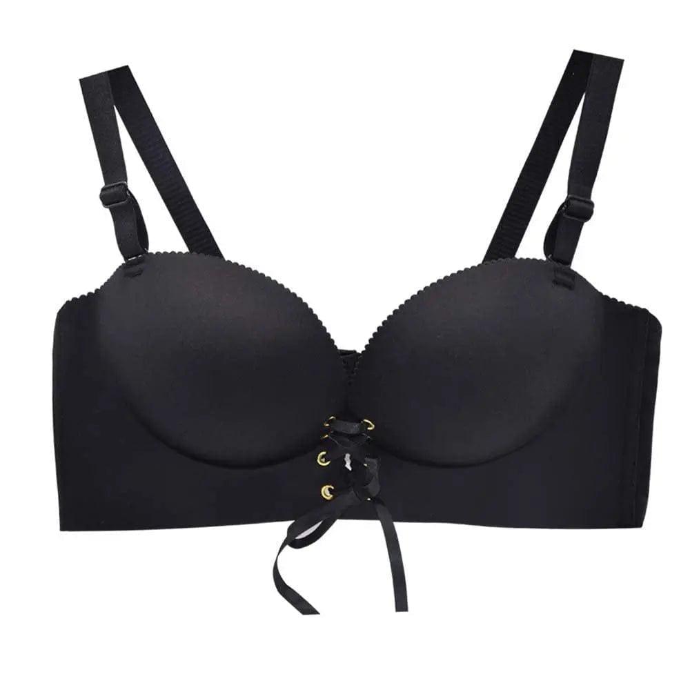 FallSweet "Add Two Cups" Padded Wireless Plunge Push Up Bra