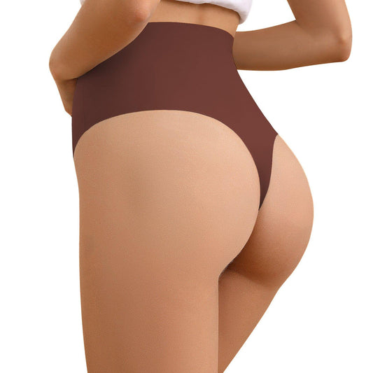 FallSweet Ultra High Waisted Thong No Show Underwear Mix3 4 Pack